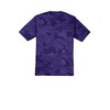 SPORT-TEK Youth CamoHex Tee Purple