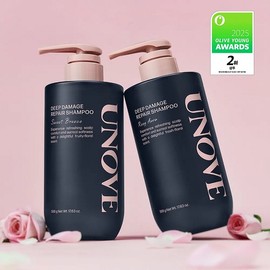 Anob Ernove Deep Damage Repair Shampoo Sweet Breeze 500g + Rosy Aura 500g Duo Special / 어노브 딥 데미지 리페어 샴푸 스윗 브리즈 500g + 로지 아우라 500g 듀오 기획