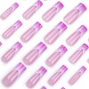 Purple French Tips Press on Nails Long Square Fake Nails
