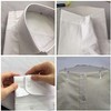 100pcs U Shape Clear Durable Plastic Alligator Clips Shirts Folding