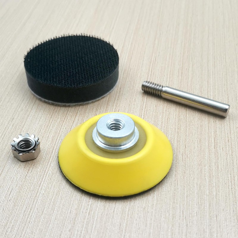 5 Set 2 Inch Hook & Loop Sanding Pad for