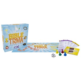 Bible Trivia by Pressman - The Game of Knowledge & Divine Inspiration, Multi Color