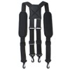 MELOTOUGH Police Suspender with Padded Shoulder Partial Elastic at Back