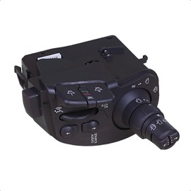 LoreenCar Steering Column Switch Stalk 10-Pin for Renault Clio MK3/Kangoo Express/Modus, OE 8201590631 7701068115 255405605R, Turn Signal Lever & Windscreen Wiper Control