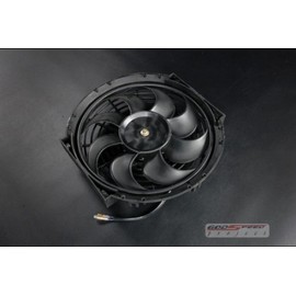 Instyleparts Universal Electric Radiator Slim Fan - 10"