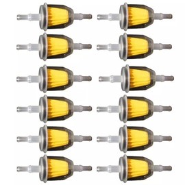 For (12) Fuel Filters Fits Gator AM116304 4x2 6x4 Fits Cushman 821814 Fits Kawasaki