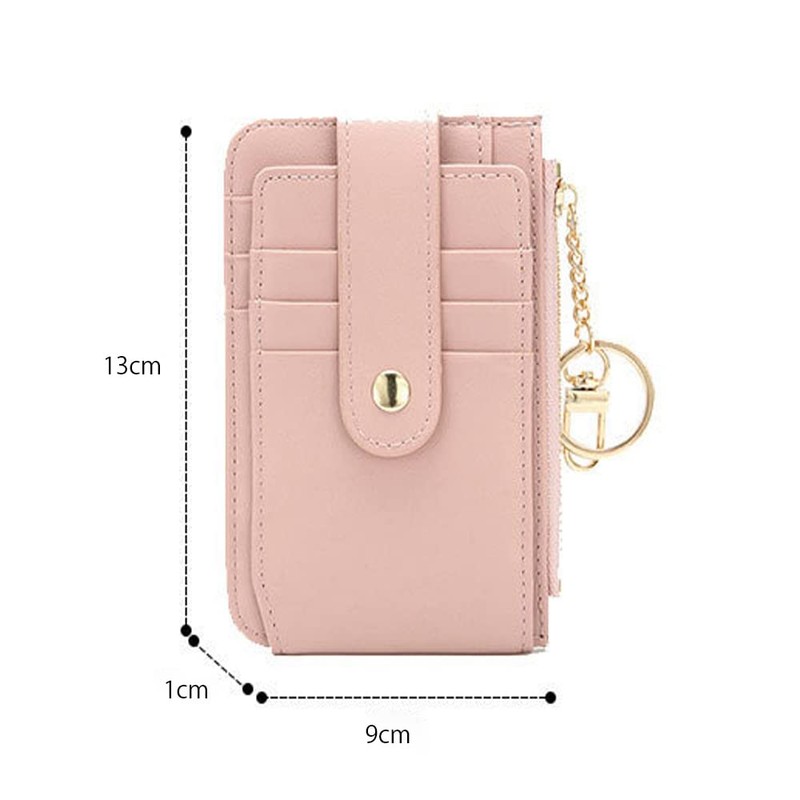 FairyPomu Card Case, Pass Case, Coin Case, Commuter Pass Case,