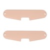 VGOL 2PCS Guitar Single Coil Pickups Base Plates Copper Plated