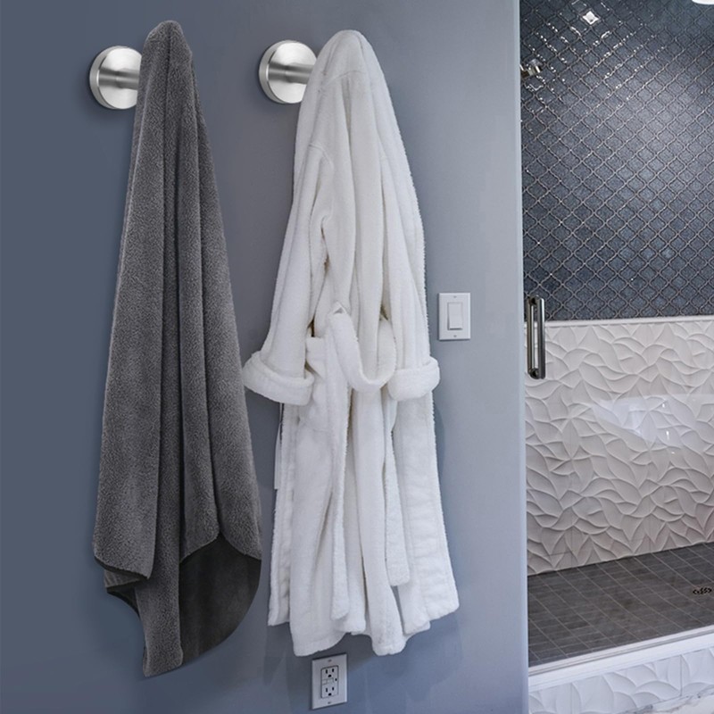 NearMoon Bath Towel Hooks- SUS 304 Stainless Steel Robe Hook