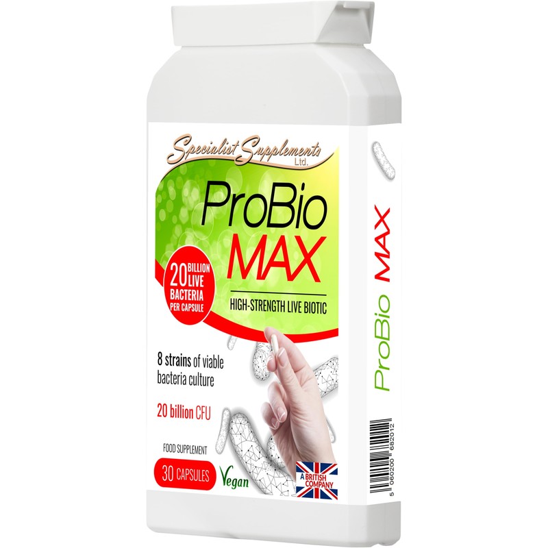 Specialist Supplements ProBio MAX, 30 Capsules