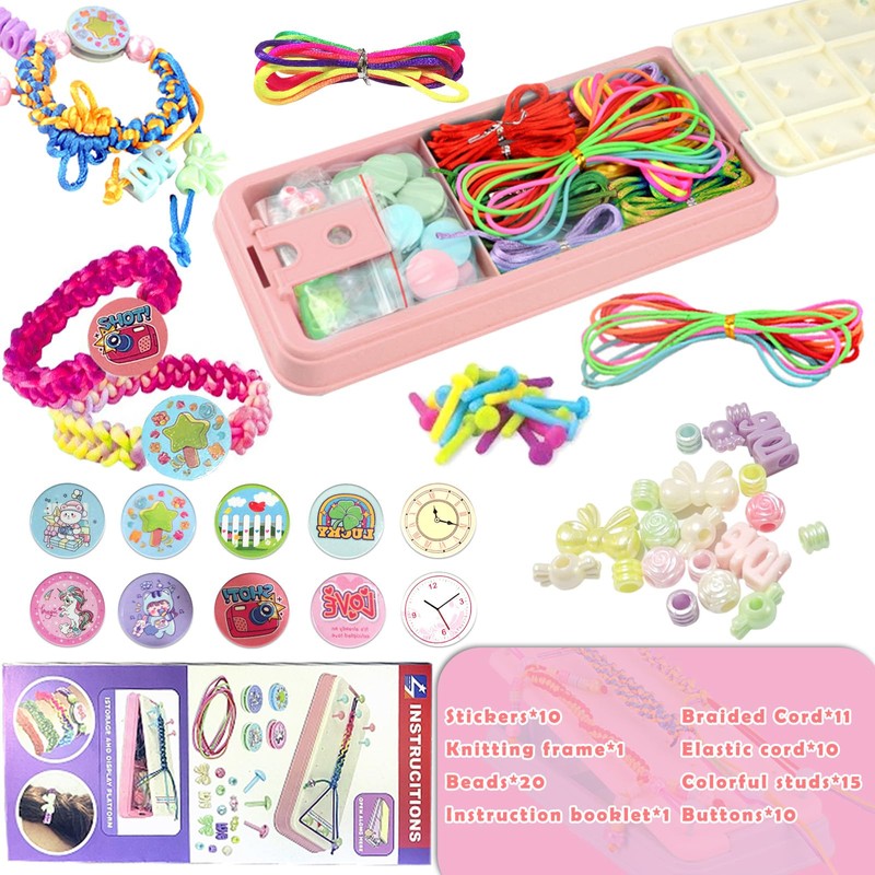 Jasonwell Friendship Bracelet Making Kit - Bracelets Maker Craft Birthday