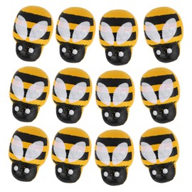 Estink Pequeñas Pegatinas de Insectos de, Abejas de, Pegatinas de Insectos para Niños, Adornos Autoadhesivos, Mini Pegatinas Decorativas para álbumes de Recortes, (Abeja)