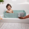 Ingenuity Tuckaway Toddler Folding Tub, Converts Shower to Tub, Folds