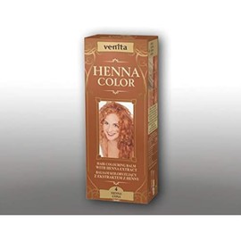 Venita Henna Color Haarfärbemittel, 4 Henna, 75 ml