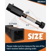 DEEAGLE 5/8" Locking Hitch Pin for 2" and 2.5" Receiver,
