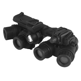 Dummy Night Vision Goggles Model Head Mounted for Tactical Helmet NVG Mount Airsoft Hunting GPNVG 18 NVG Cosplay Display Movie Props-No Function (GPNVG18 Model (Upgraded Version), Black)