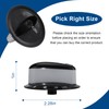 74011287 Gas Range Burner Knob Black Replacement for Maytag gas