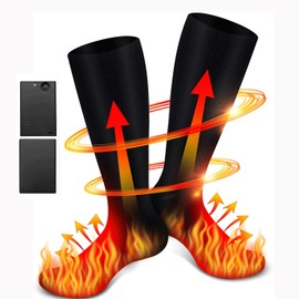 Electric Heated Socks Heated Socks Men Women Heated Socks Washable Outdoor Sports Skiing Hunting Cycling Motorcycle
