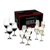 Riedel Ouverture Red and White Magnum Glass and Champagne Flute