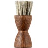 Columbus German Brush 7 (Handle Mini Brush), High Quality Horse Hair Brush, brown beige