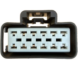 Broaug WPT928 Heated/Cooled Seat Module Connector Wiring Harnesses Assembly Compatible with 2003-2019 Ford F150 F250 Explorer Mustang Fusion Lincoln MKS Mercury Milan Replace 3U2Z-14S411-ZMB/PT2061