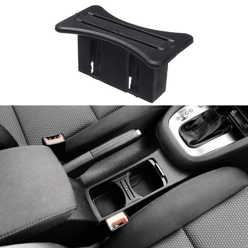 Gurtt Car Accessories Cup Card Holder Coin Compartment Centre Console