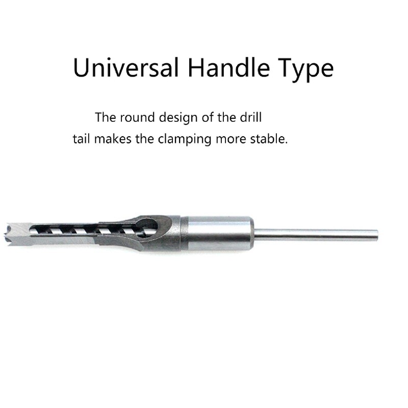 Woodworking Square Hole Drill Bits, Mortise Chisel Hole Saw Drill