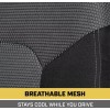 CAT MeshFlex Front Seat Covers Set Black & Gray, CASC-2284-GR