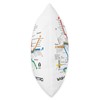 Metrorail Map Washington DC City Rail Rapid Transit Subway Throw