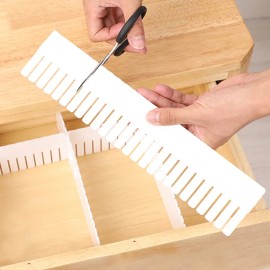 Adjustable Drawer Dividers – Drawer Organizer Separators, Cutlery Divider Set