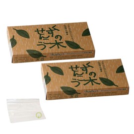Kusunoki Senko Rinessha, 2.4 oz (70 g), 2 Boxes, Incense Sticks and Senko felvita Incense Storage Bag Included