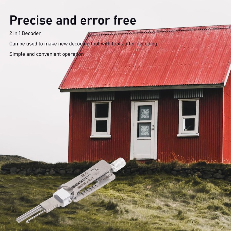 Civilian Decoder Multi Functional Stainless Steel Precise Pick Tool Repair