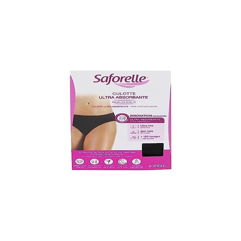 Saforelle Black Panty for Menstruations - 38