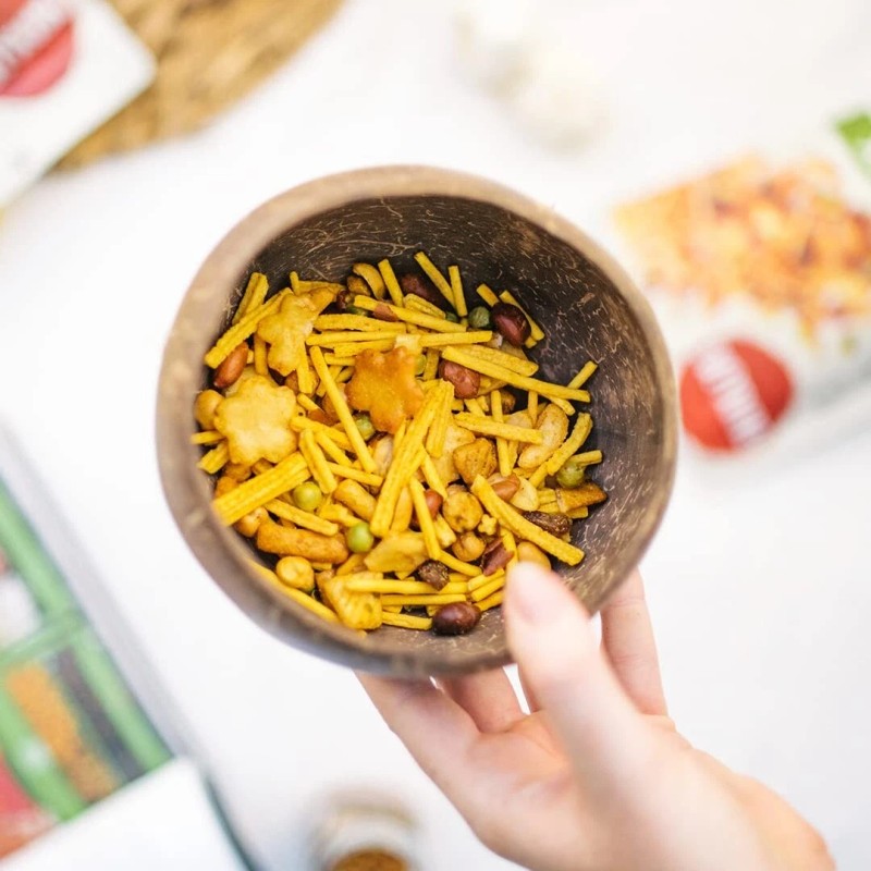 Bhuja Cracker Mix, 7-ounce Bags (Pack of 6)