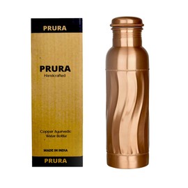 PRURA Copper Water Bottle A Leak Proof Ayurvedic Pure Copper Vessel