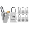 Lion Locks 1500 Key Lock Box with Code, Lockbox for