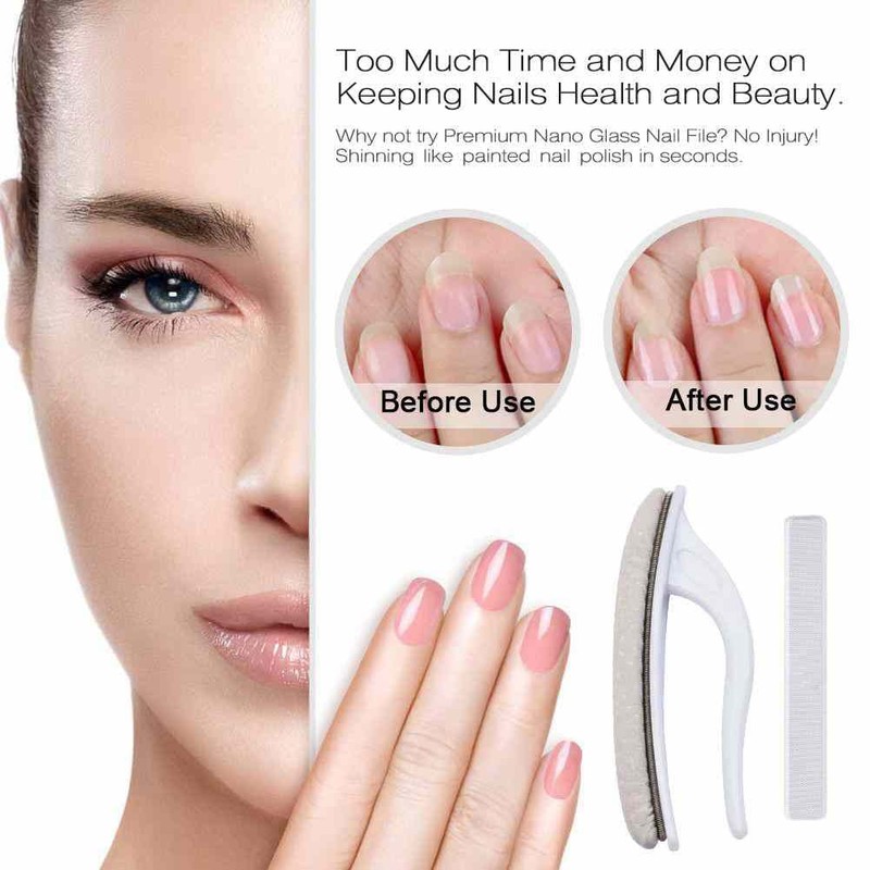 Premium Upgrade Lucency Nail Buffers for Natural Nails, Artificial Nails