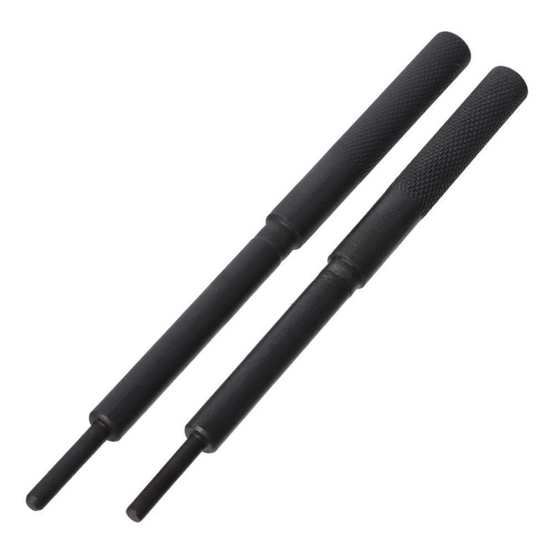 2pcs 5/5.5mm Dark Gray Engine Valve Guide Tool, Universal Engine
