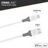 Scosche Ci44WG-SP Strikeline MFI Certified Lightning Charge & Sync Cable