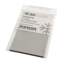 EC360 Silver 12W/mK Thermal Pad 50 x 50 x 2.0 mm
