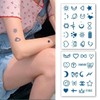 Women's Fashion Point Tattoo Sticker 40-Piece Set / 여성 패션 포인트 타투 스티커 40종 세트