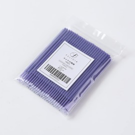 FELICIA 100pcs Micro Cotton Swabs, Micro Brush, Micro Stick, Eyelash Applicator, Eyelash Serum, Brush, Eyelash Serum, Applicator, Eyelash