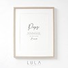 Lula Design POPS Love from Bump A4 or A5 PRINT,