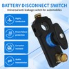 2 Pcs Battery Disconnect Switch 12V 24V, Quick Disconnect Power