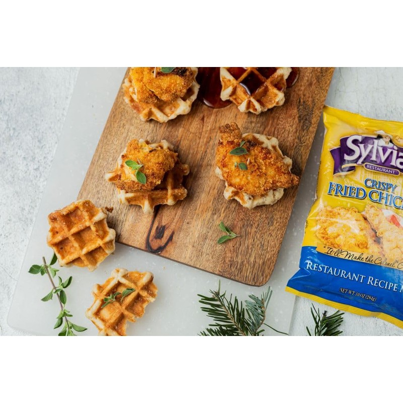 Sylvia’s Crispy Fried Chicken Mix, Chicken Fry Seasoning Mix for