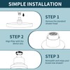 3Pcs Replacement Shower Filters Compatible with MDhair