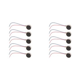 10 Uds mini Motores De Vibración 80mA 10mm X 2mm Motor Vibratorio Micro CC 3V Para Teléfonos Móviles Buscapersonas Equipos De Vibración Electrónica