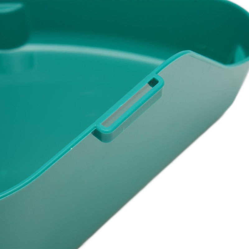 Small Animal Litter Box Fanshaped Rabbit Corner Toilet Box Potty