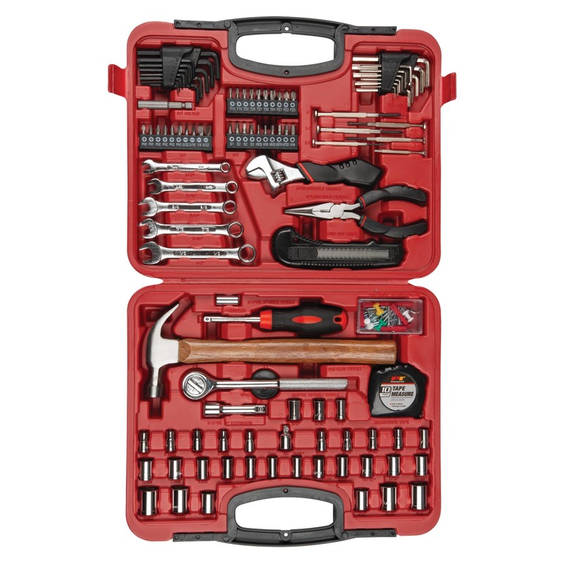 Performance Tool W1532 107pc Home & Auto Tool Set, Hand