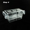 AIMALL Large Breeding Aquarium Fish Tank Guppy Hatchery Breeder Isolation